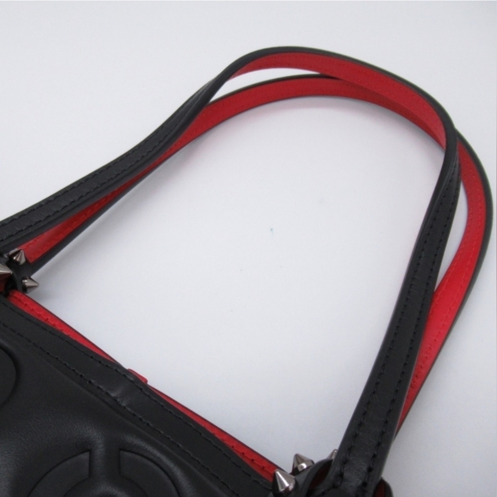 Christian Louboutin Shoulder Bag Black Calf Leather - Picture 7 of 7